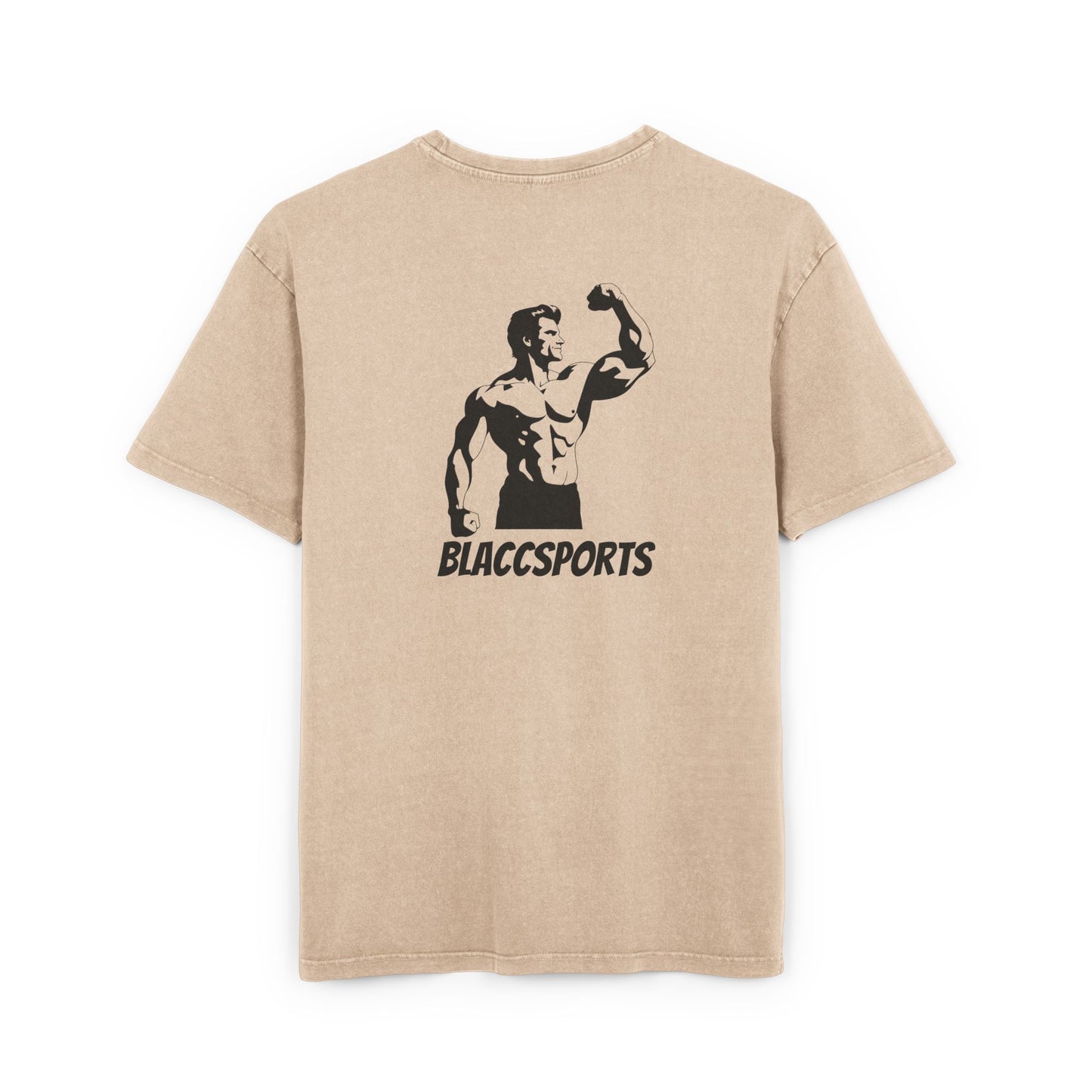 Washed muscle T-shirt